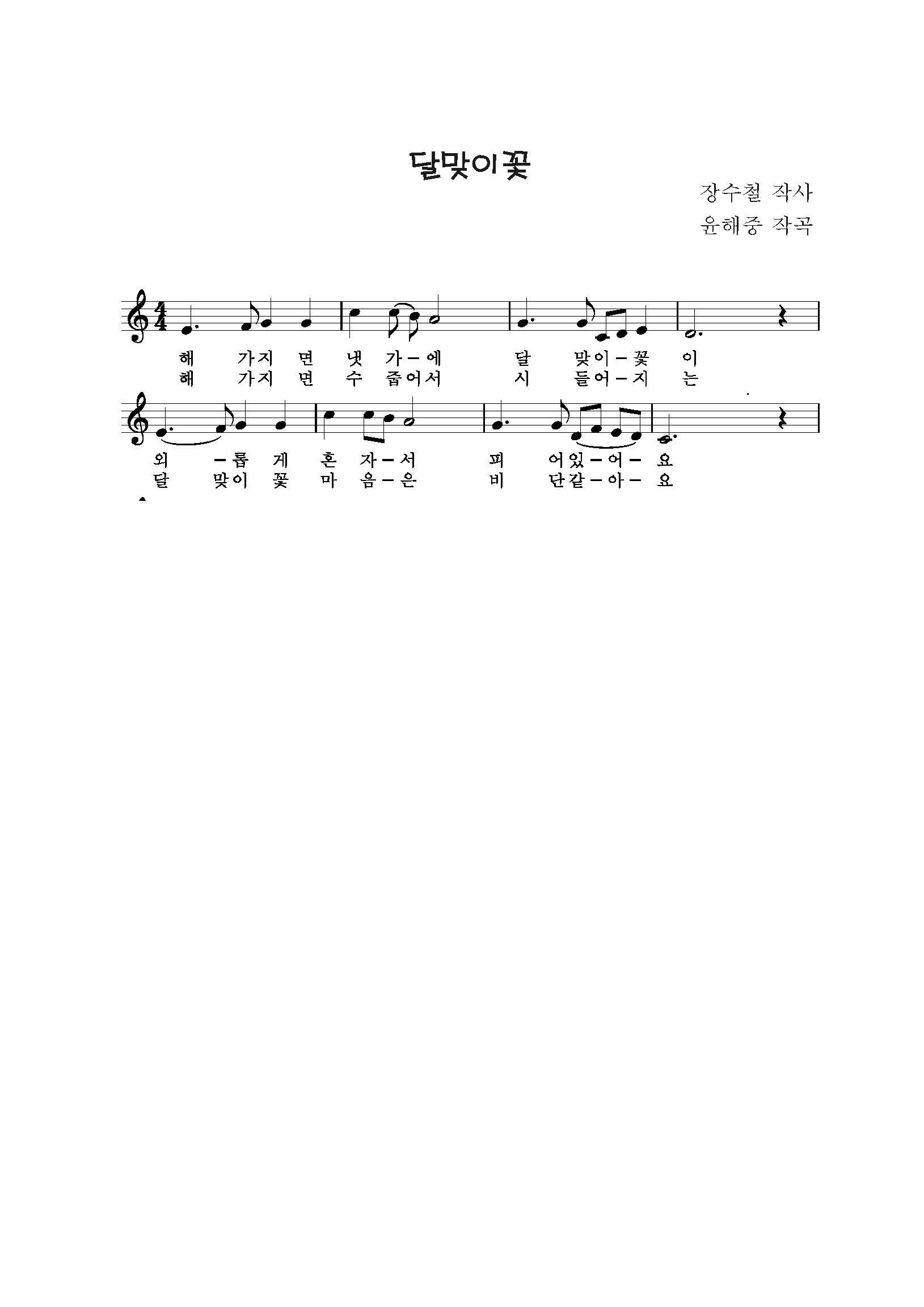 달맞이꽃