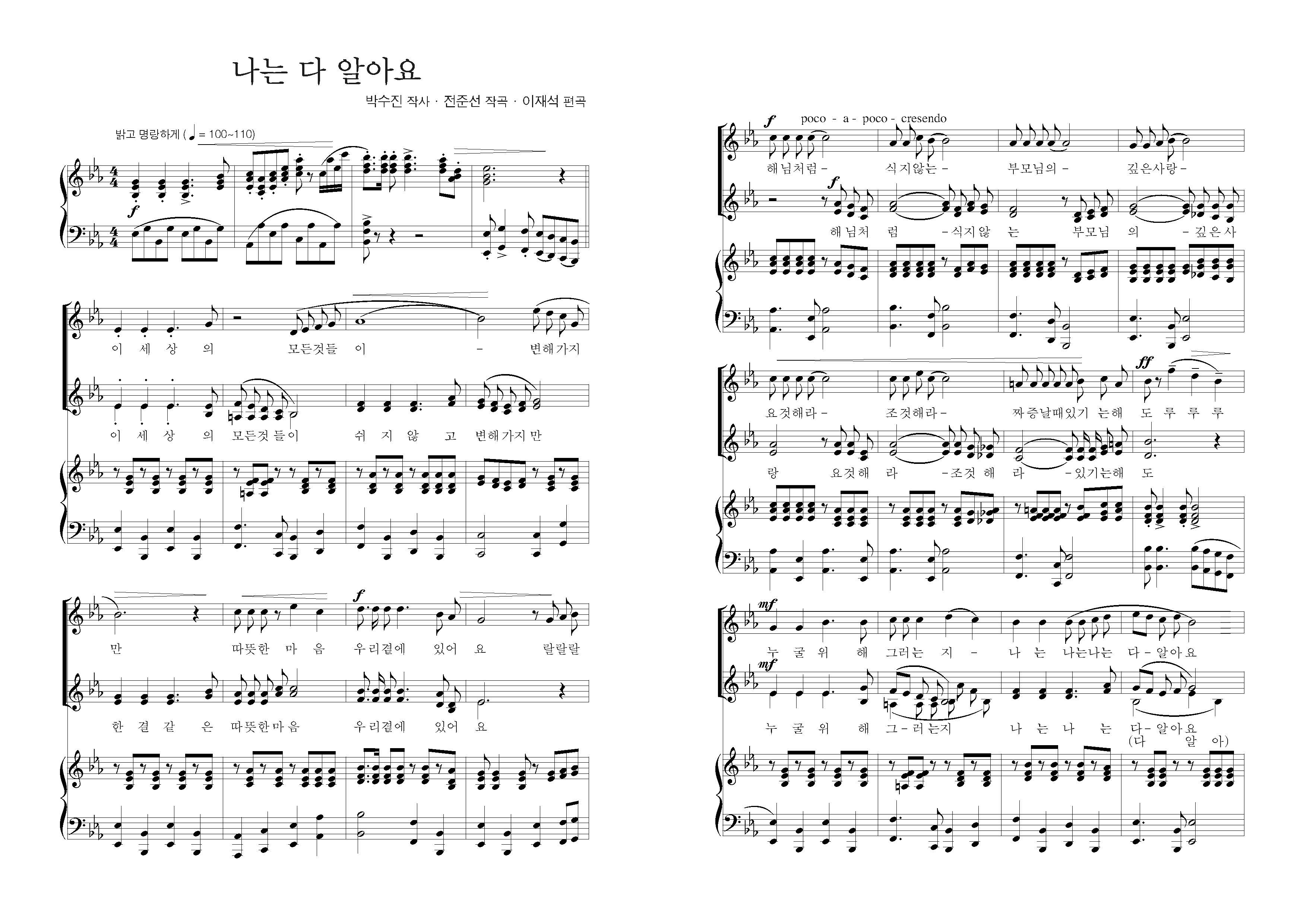 나는 다 알아요